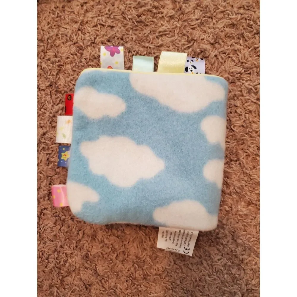 Thank You Prayer Baby Book Cartwheel Taggies Fleece Ribbon Plush 6